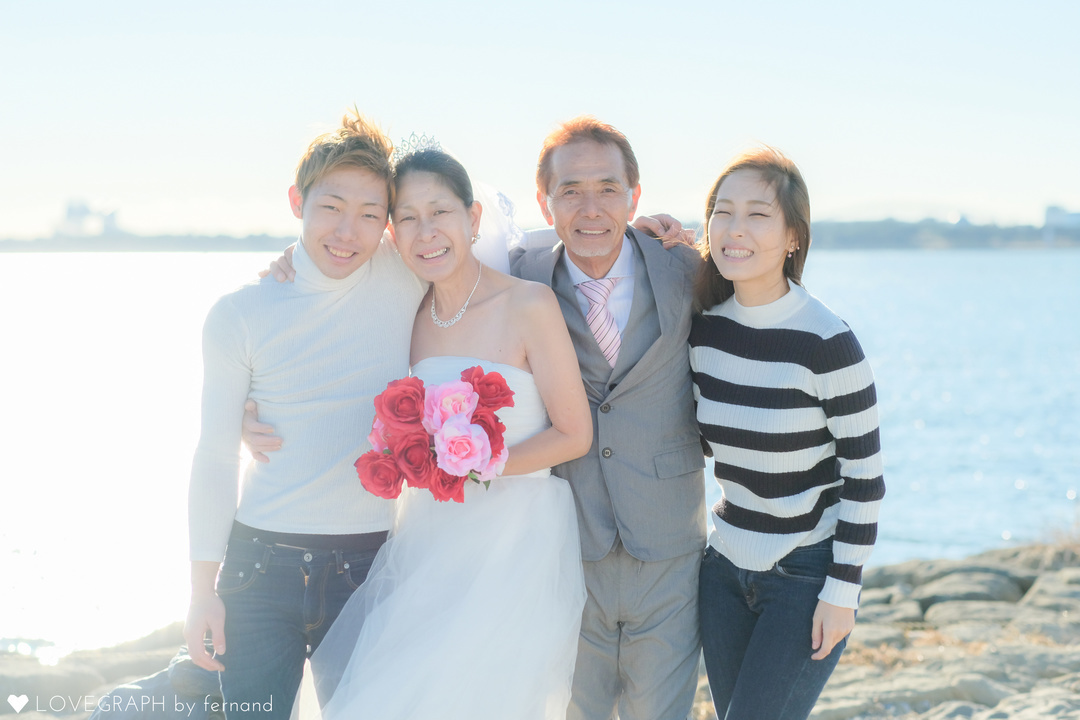 娘が叶えた父の夢。“お母さんに花嫁姿を”