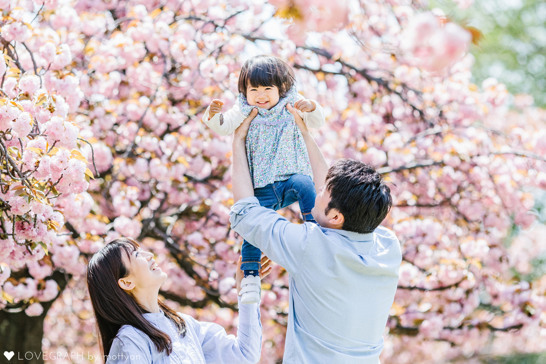 ママとお揃いにできる!卒園式の女の子ヘア