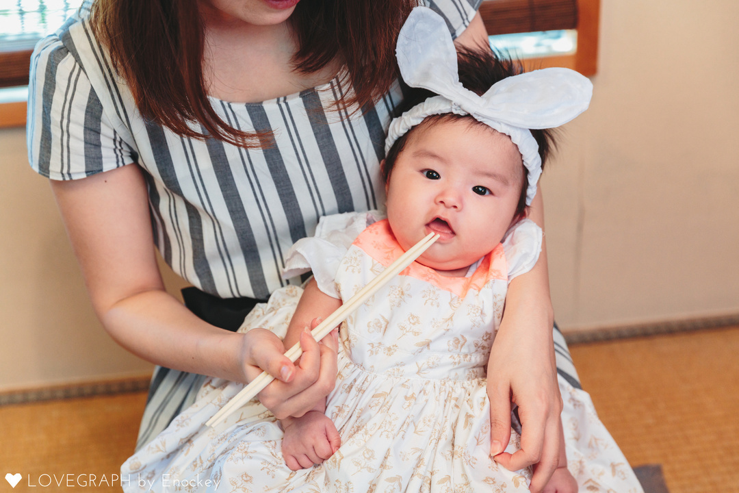 自宅でできる百日祝い お食い初めのやり方まとめました