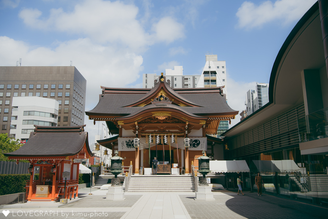 東京水天宮での「お宮参り」人気の理由＆写真撮影について  1番目の写真