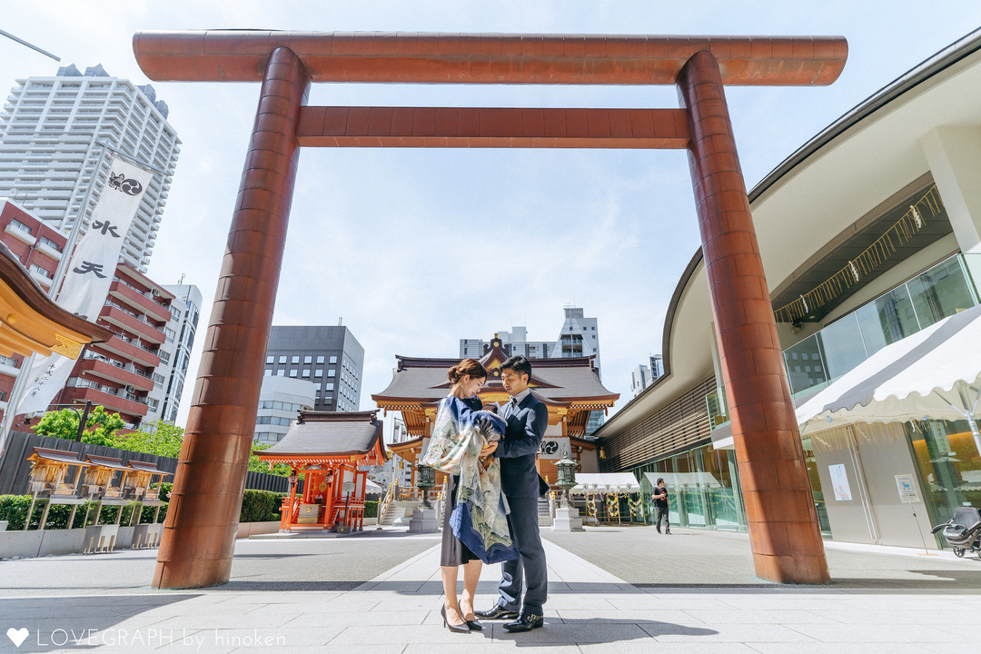 東京水天宮での お宮参り 人気の理由 写真撮影について