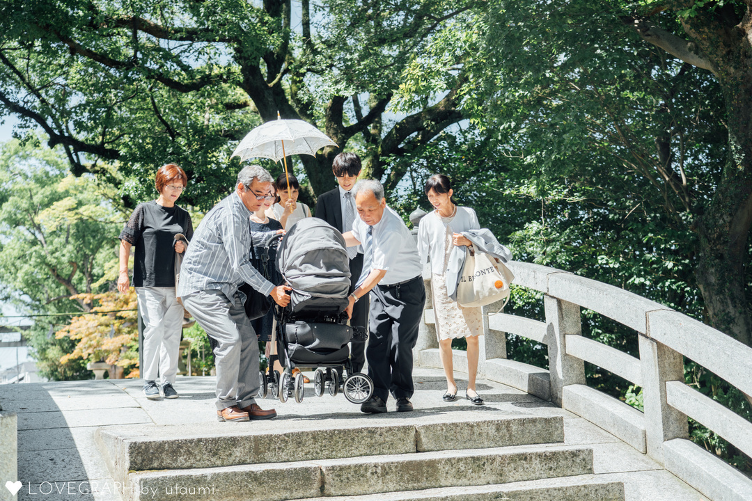 夏のお宮参りの服装は？｜快適なお宮参りの服装のコツをご紹介  6番目の写真