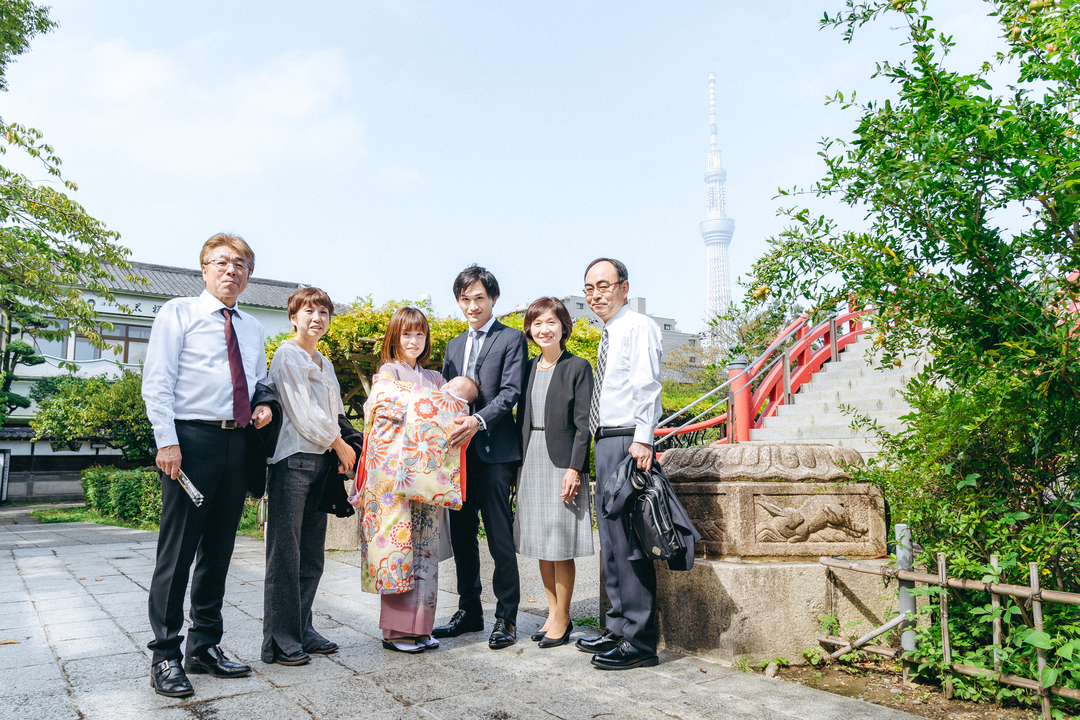 東京亀戸天神社での お宮参り 人気の理由 写真撮影について