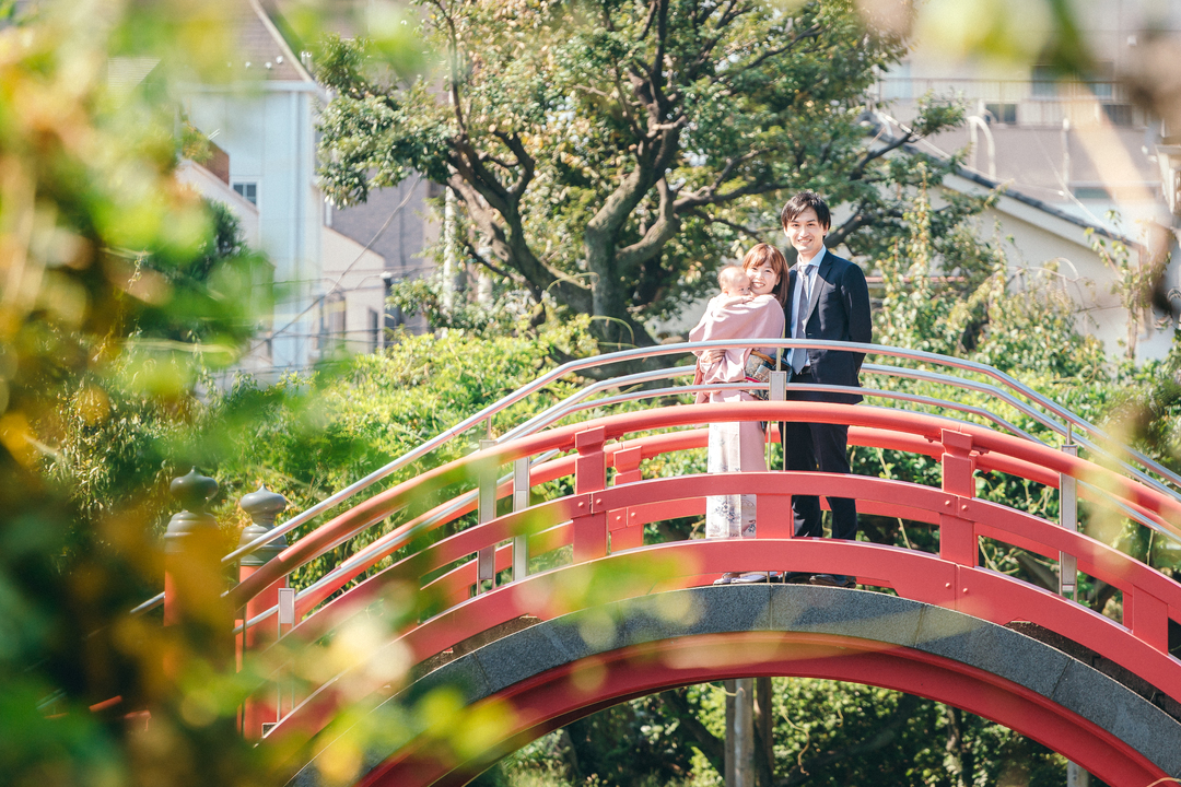東京亀戸天神社での お宮参り 人気の理由 写真撮影について