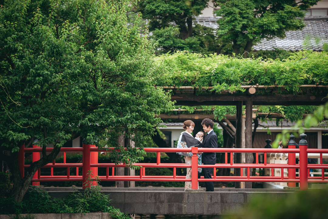 東京亀戸天神社での お宮参り 人気の理由 写真撮影について