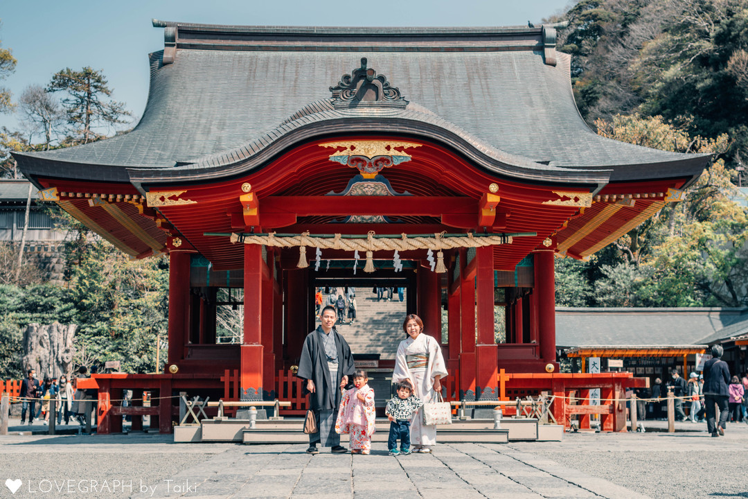 鶴岡八幡宮での お宮参り 七五三 人気の理由 写真撮影について