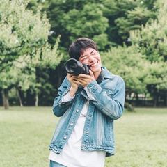 カメラマン くま