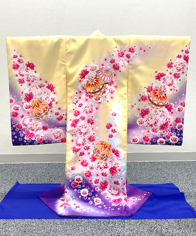 産着(お宮参り) | 鞠と花爛漫 グラデーション