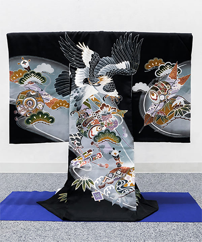 産着(お宮参り)| 鷹に小槌と宝巻